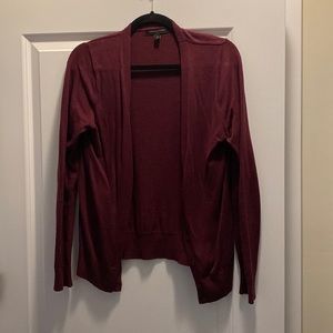 Banana Republic burgundy cardigan